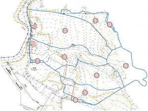 Plan des bassins versants naturels interceptés